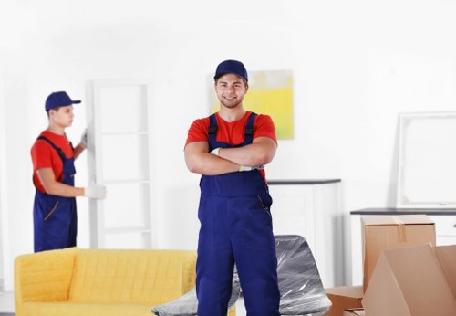 Movers Brixton team preparing a safe and insured relocation