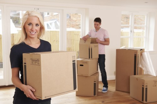 Supervisor assessing a complaint investigation during a removal job