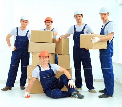 Office relocation team planning a business move in Brixton
