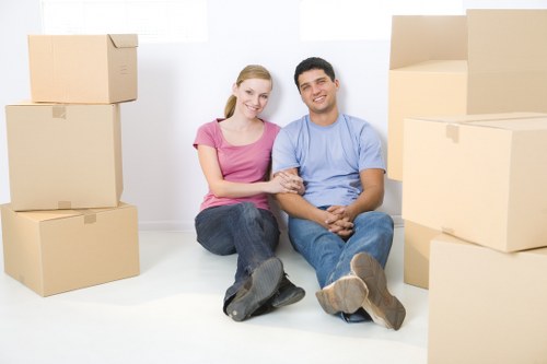 Commercial furniture removal support for a Brixton business