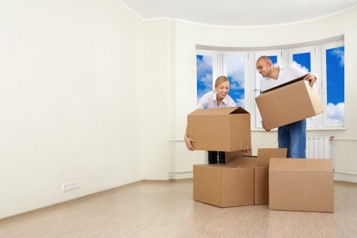 Movers Brixton secure payments page showing trusted checkout protection