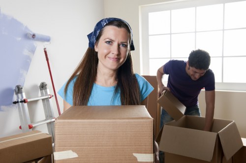 Packing and handling office furniture for a Brixton commercial move