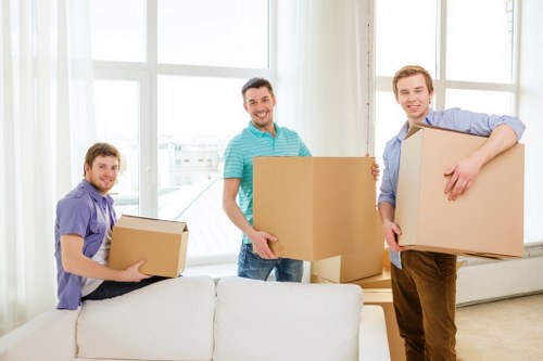 Local moving truck service for flats and houses in Brixton