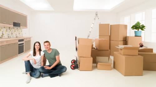 Commercial furniture pick-up for a shop or office in Brixton