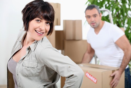 Local movers handling a Brixton relocation with parking and stair access