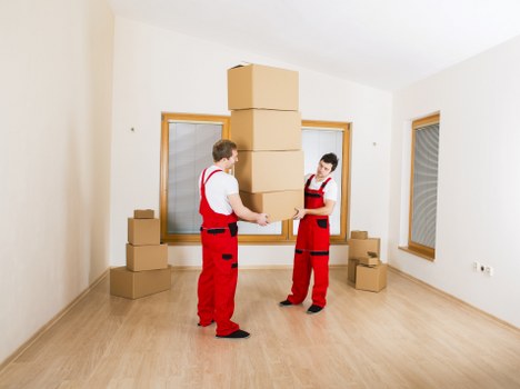 Man and van team handling a flat move near Brixton