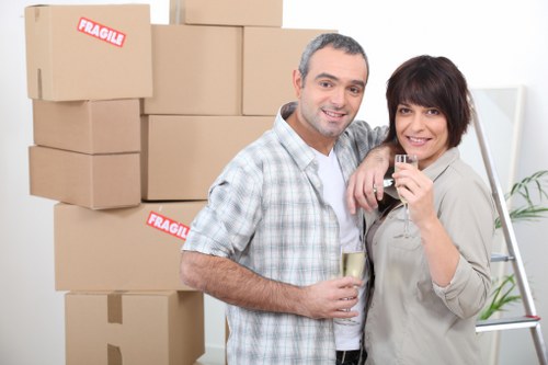 Furniture protection and transport during removal services in Brixton